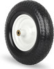 16" Solid Wheelbarrow Tire, 4.80/4.00-8" Flat-Free Tire and Wheel, 6" Centered H gallery
