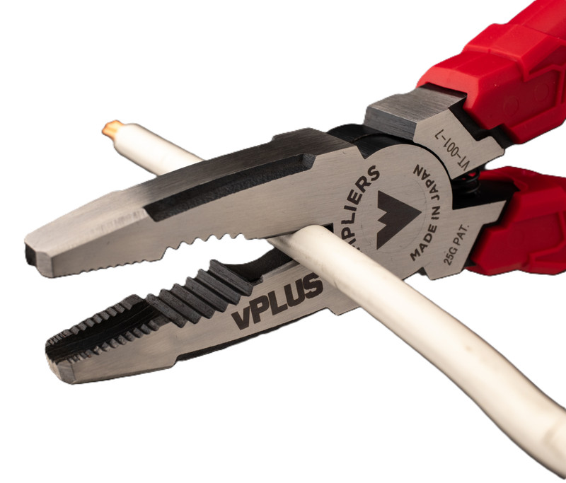 VAMPLIERS vPLUS™ 7″ Stripped Screw Extractor Combination Pliers Made in Japan gallery