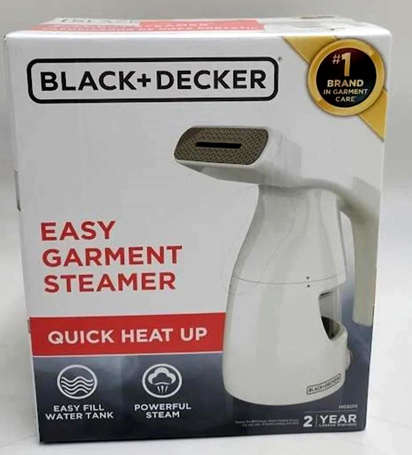 BLACK+DECKER Easy Garment Steamer NEW gallery