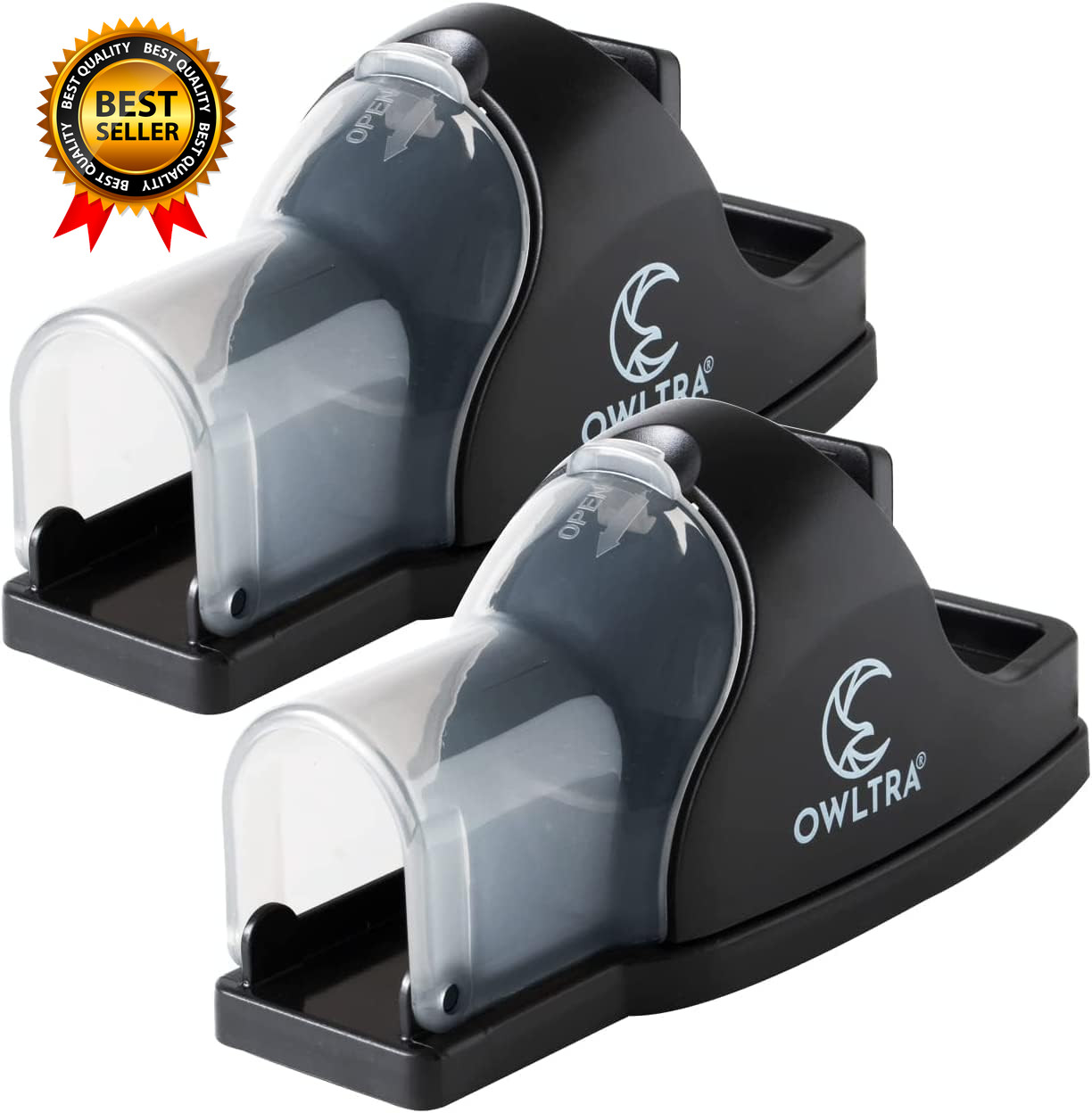 In-/Outdoor Safe Tunnel Snap Mouse Trap 2PCS Instant Kill Rodent Snap Trap gallery