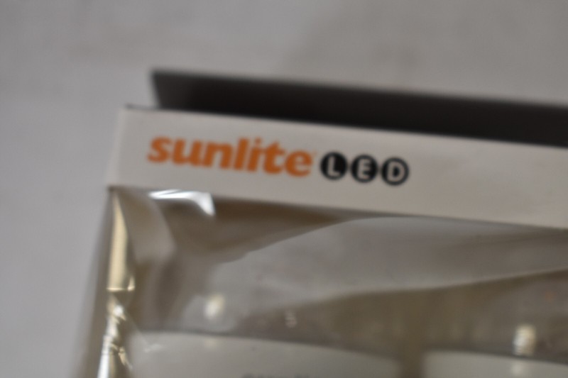Sunlite LED G16 Globe Light Bulb 7W Dimmable Candelabra E12 Vanity Clear 3 Pack gallery