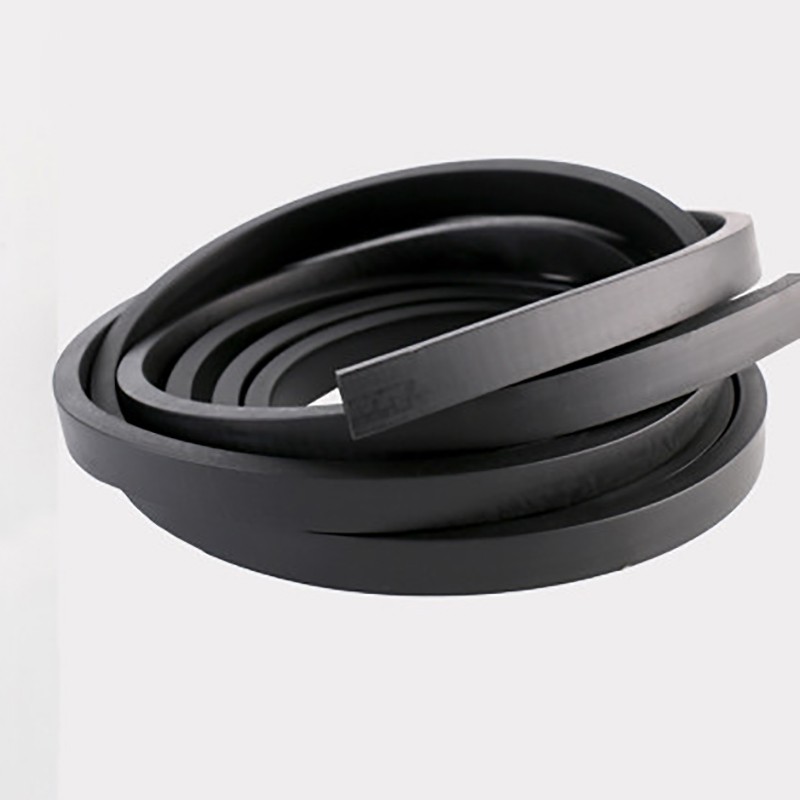 Solid Nitrile Rubber Sealing Strips Square Strips waterproof Wide 4mm-70mm Black gallery