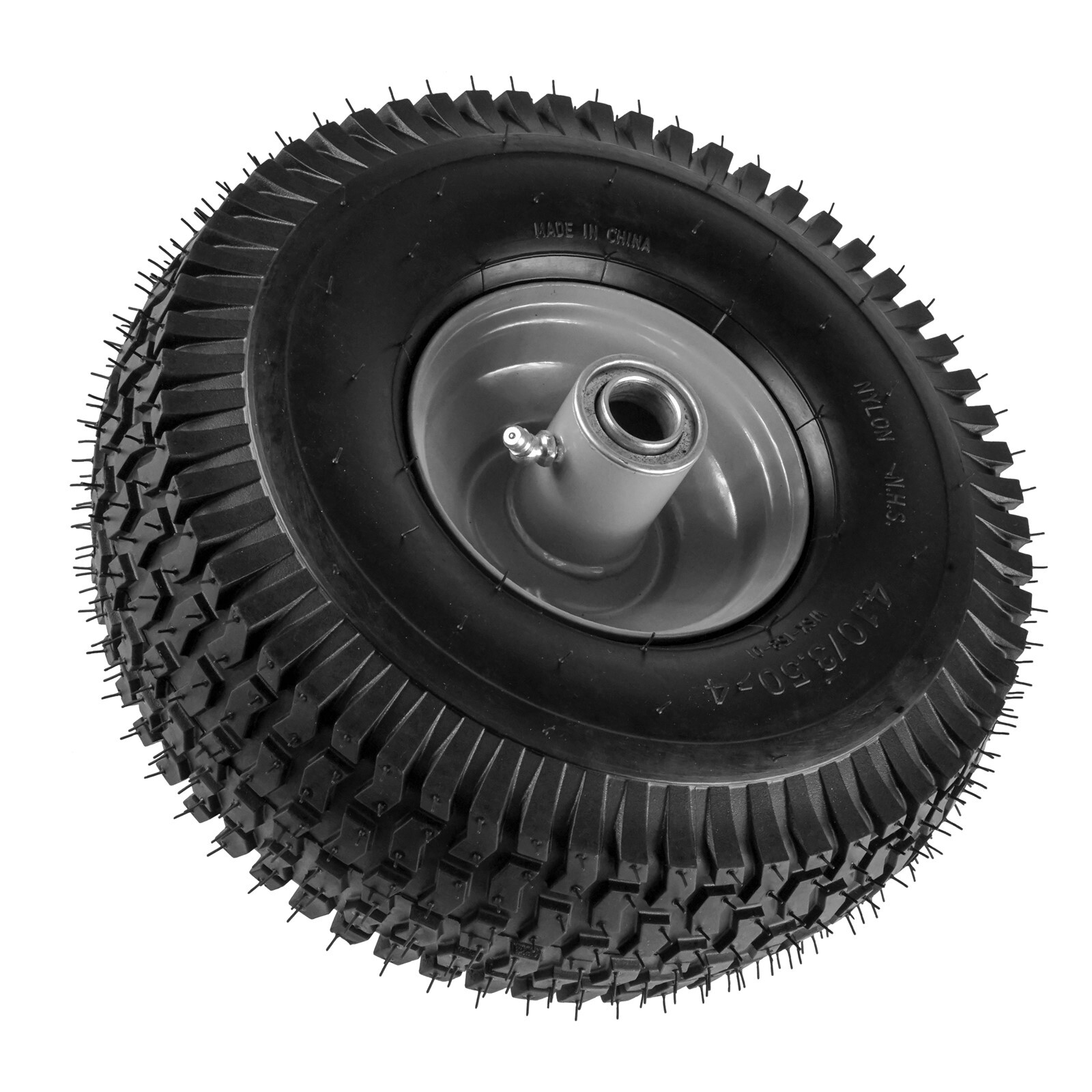 Front Wheel Rim & Tire for Snapper Rear Engine Riding Mower 4.10/3.50 - 4 gallery