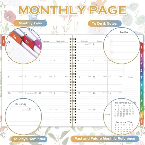 2026-2027 Planner - Weekly and Monthly - January to 2026 - New gallery