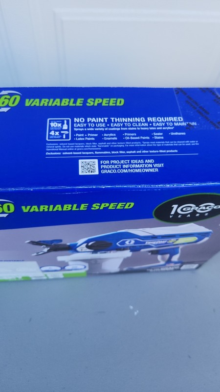 Graco TrueCoat 360 True airless Variable Speed Paint & Stain Sprayer Brand New gallery