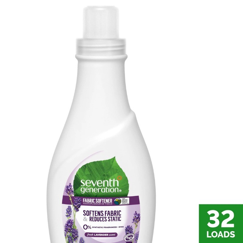 Seventh Generation Fabric Softener, Fresh Lavender, 32 fl oz, 32 Loads gallery