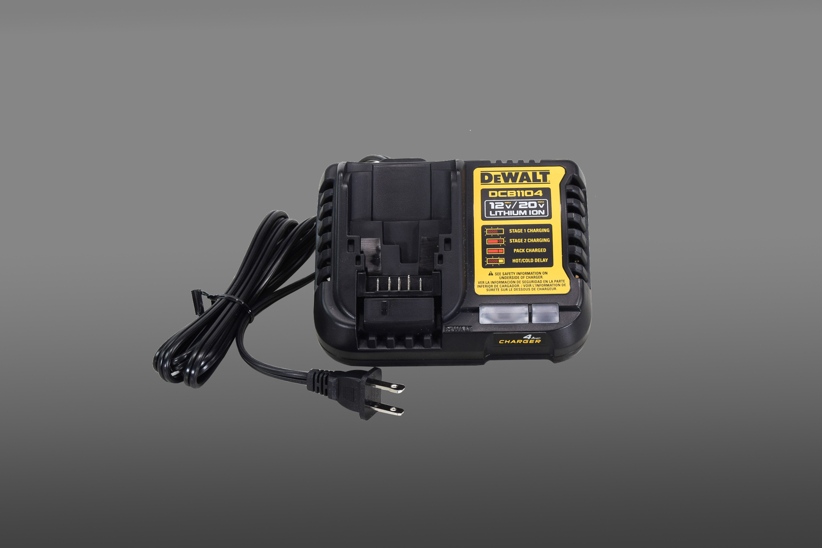 DeWalt DCB1104 12V/20V 4 Amp Battery Charger gallery