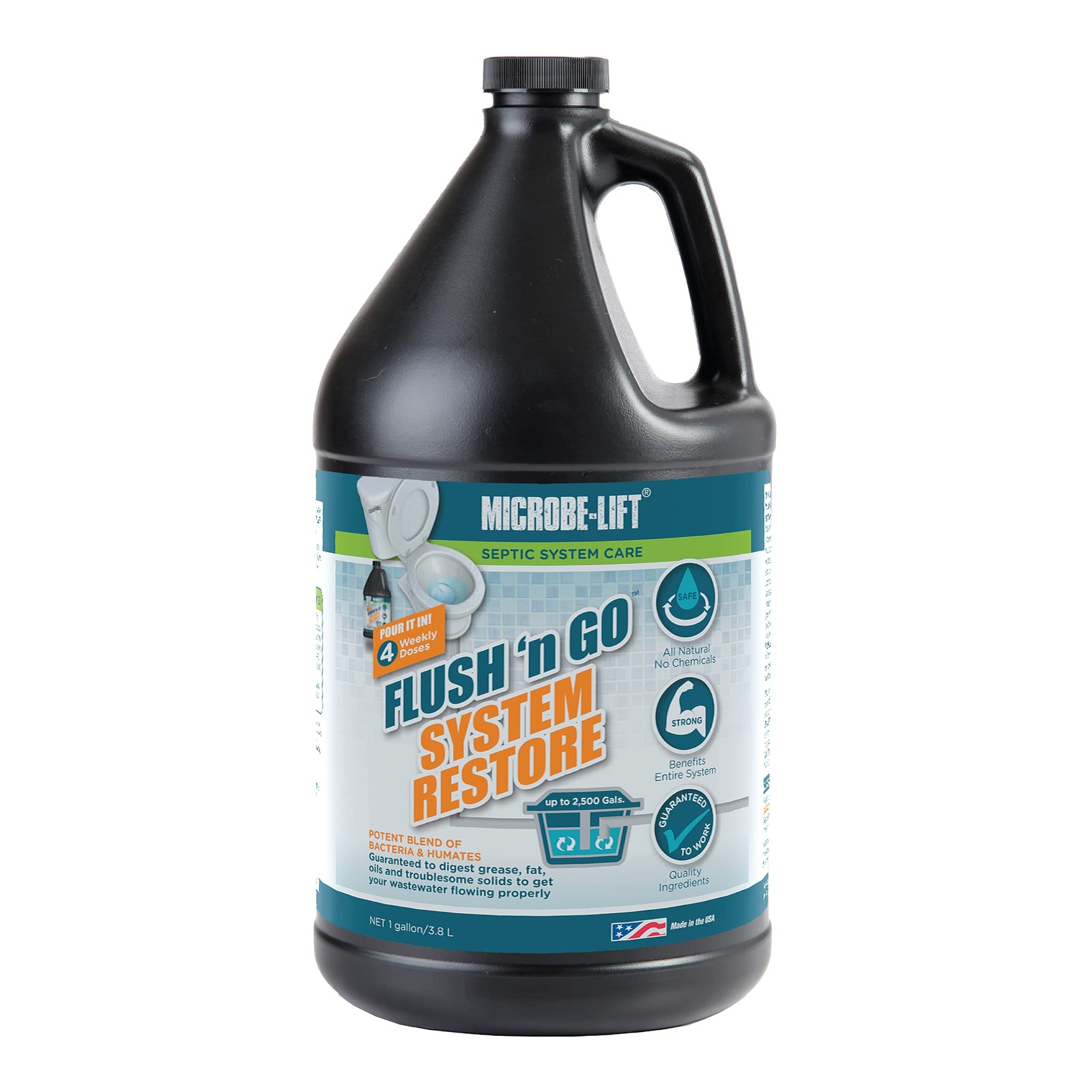 Microbe Lift Septic System Restorer 1 Gallon Weekly Dose for 4 Weeks gallery