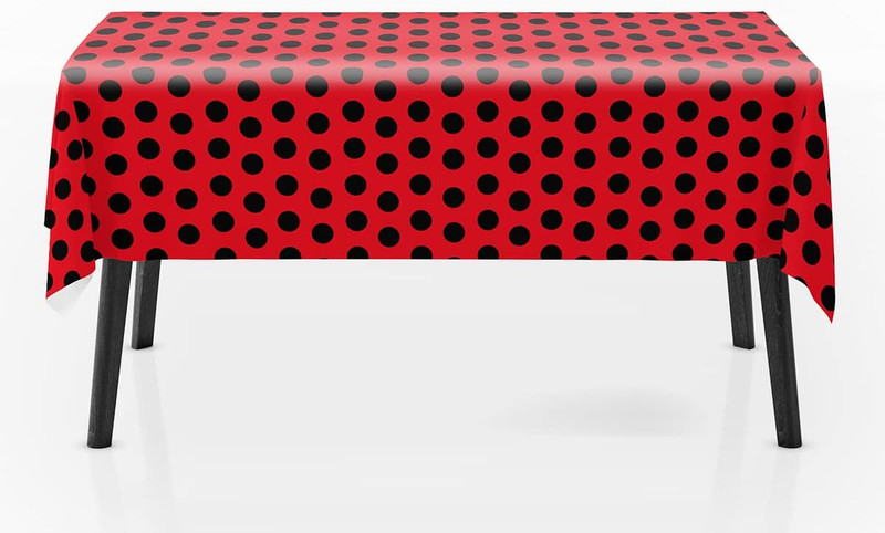 Ladybug Party Tableware Sets,20 Plates and 20 Napkins and Tablecloth87 '' X 52 ' gallery