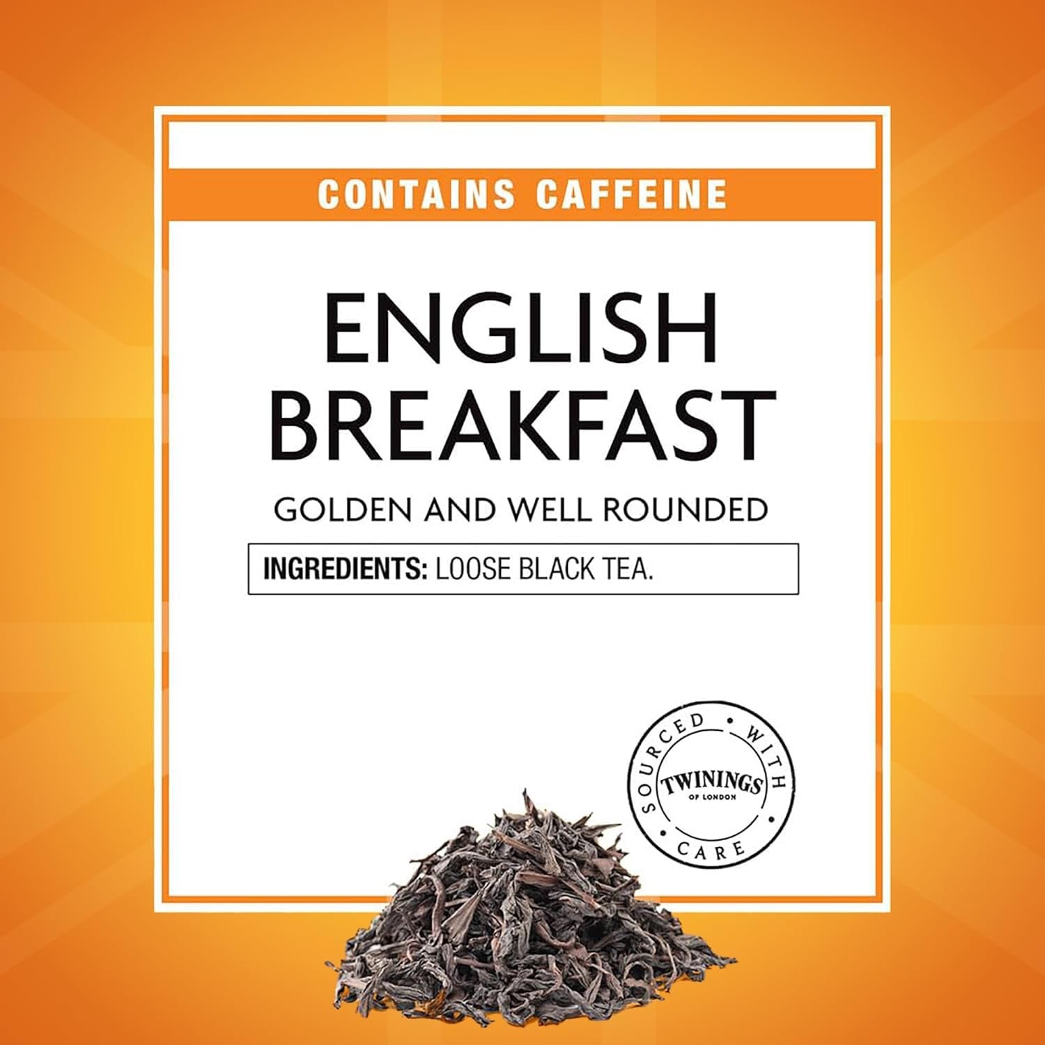 Twinings English Breakfast Tea Loose Leaf 3.53 Ounce Metal Tin Caffeinated gallery