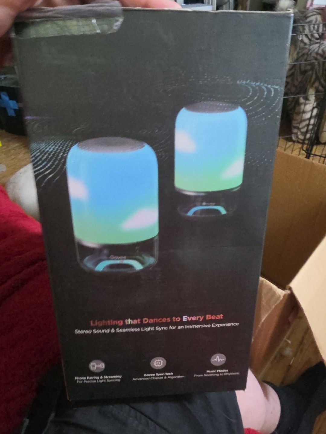 Govee Table Lamp 2 Pro x Sound by JBL, Smart Cordless Table Lamp - New gallery