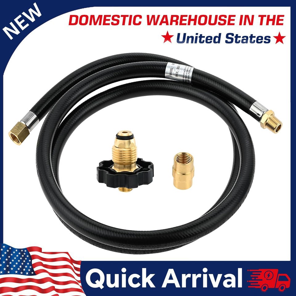 1/4’’ NPT Propane Extension Hose For Gas grills Turkey Fryers Fire Pit gallery