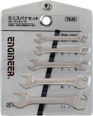 ENGINEER TS-05 Mini wrench spanner set Made in Japan 3.2/4/5/5.5/6/7/8/9/10/11mm
