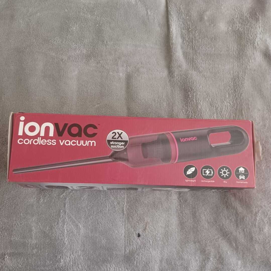 Ionvac Compact Lightweight USB Charging Home/Auto Brush Head Stand Wand Vacuum gallery