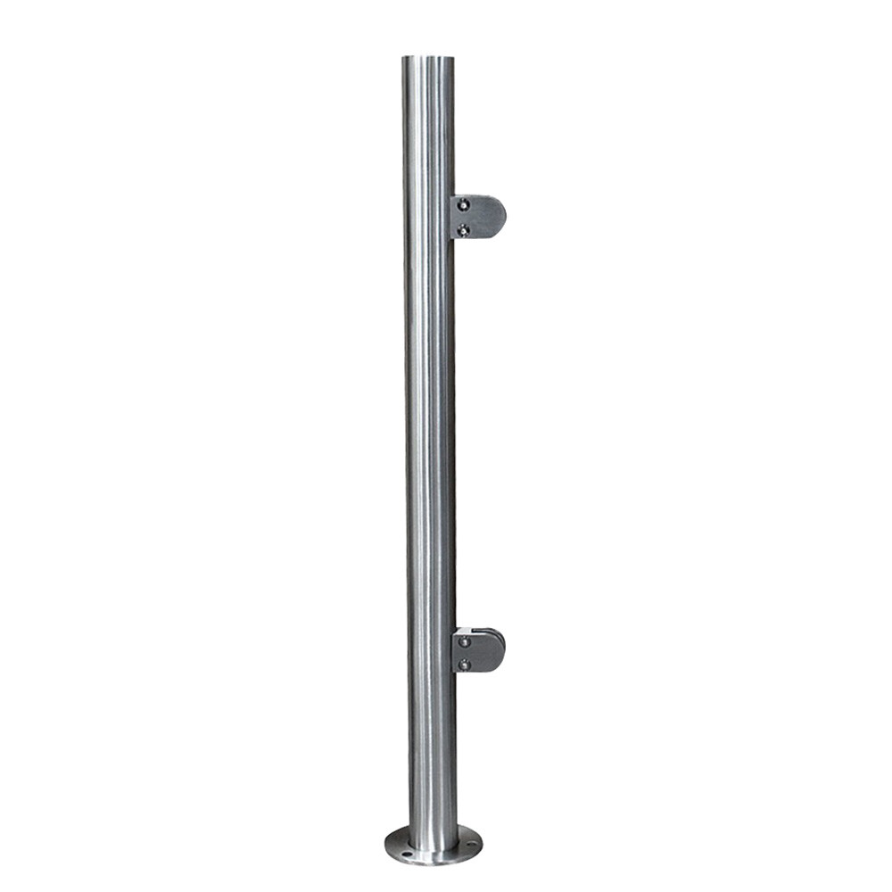 110cm High Glass Balustrade Post Railing Glazing Handrail Stainless Steel 304 US gallery