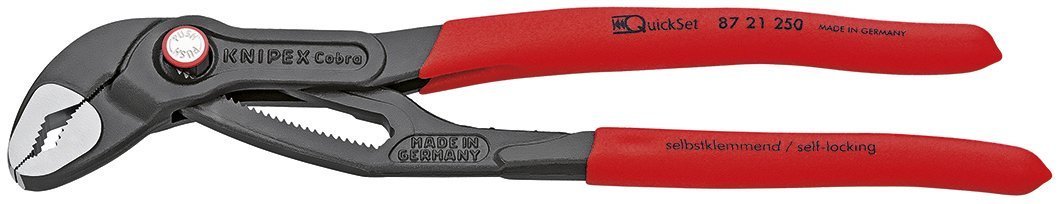KNIPEX Tools 87 21 250 SBA Cobra Quickset Water Pump Pliers gallery