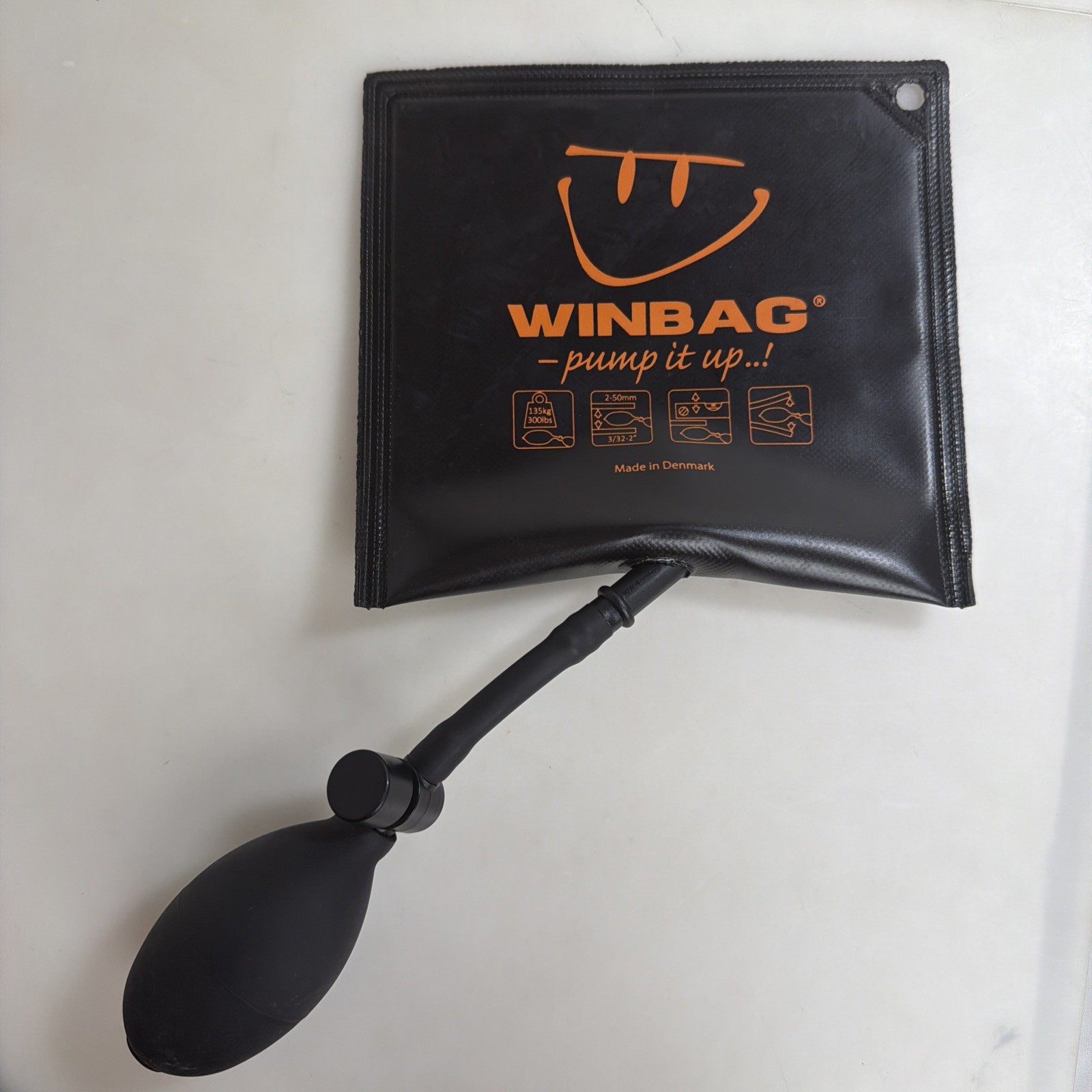WINBAG Lift Tool Pump It Up 300lb Inflatable Shims 135kg Made In Denmark Great gallery
