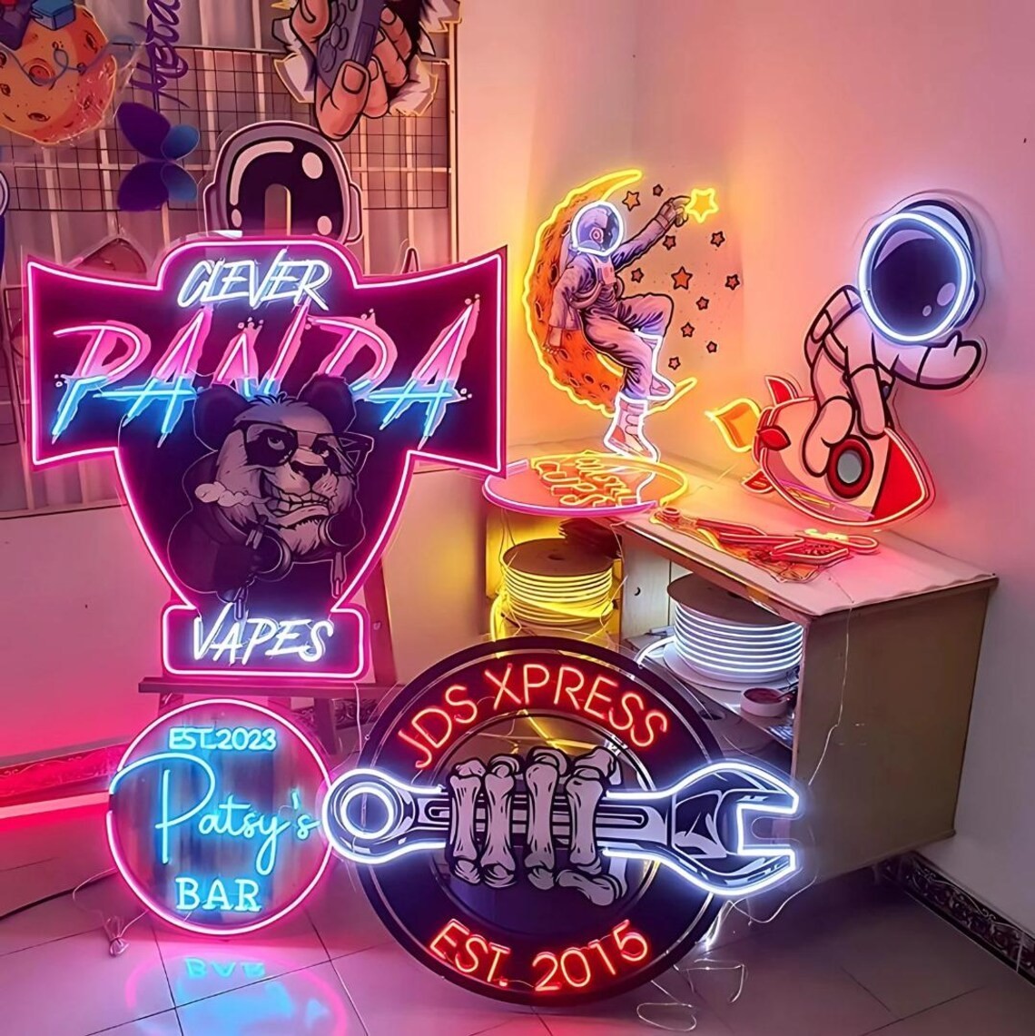 Custom Personalized Neon LED Light Sign Party Wedding Beer Bar Room Wall Decor gallery
