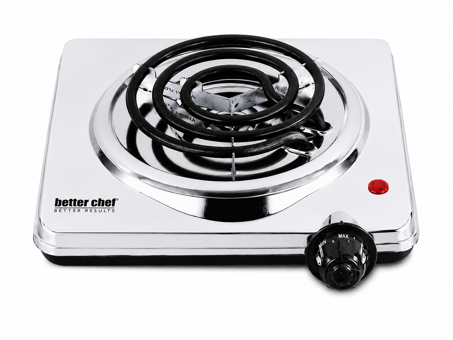 Better Chef 1000W Portable Electric Burner Adjustable Heat Hot Plate Dorms & RVs gallery
