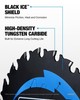 Circular Saw Blade 5-1/2 Inch 36 Teeth 10mm Arbor Black Ice™ 2-Pack C05536FF-2B gallery