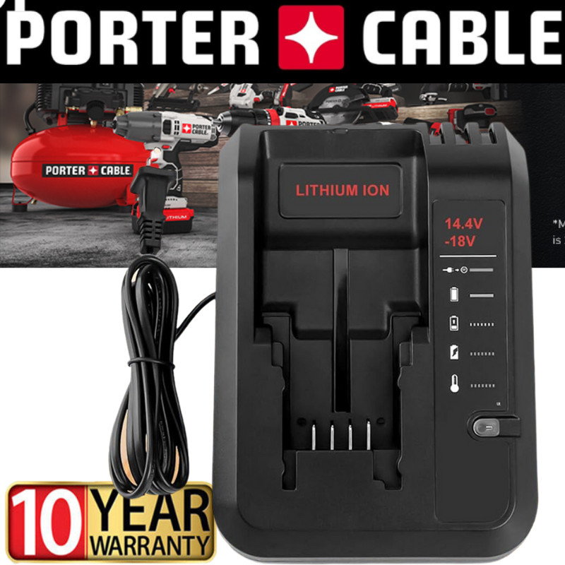 2PACK for PORTER CABLE 20V 20 Volt Lithium Battery /Charger Max PCC680L PCC685L gallery