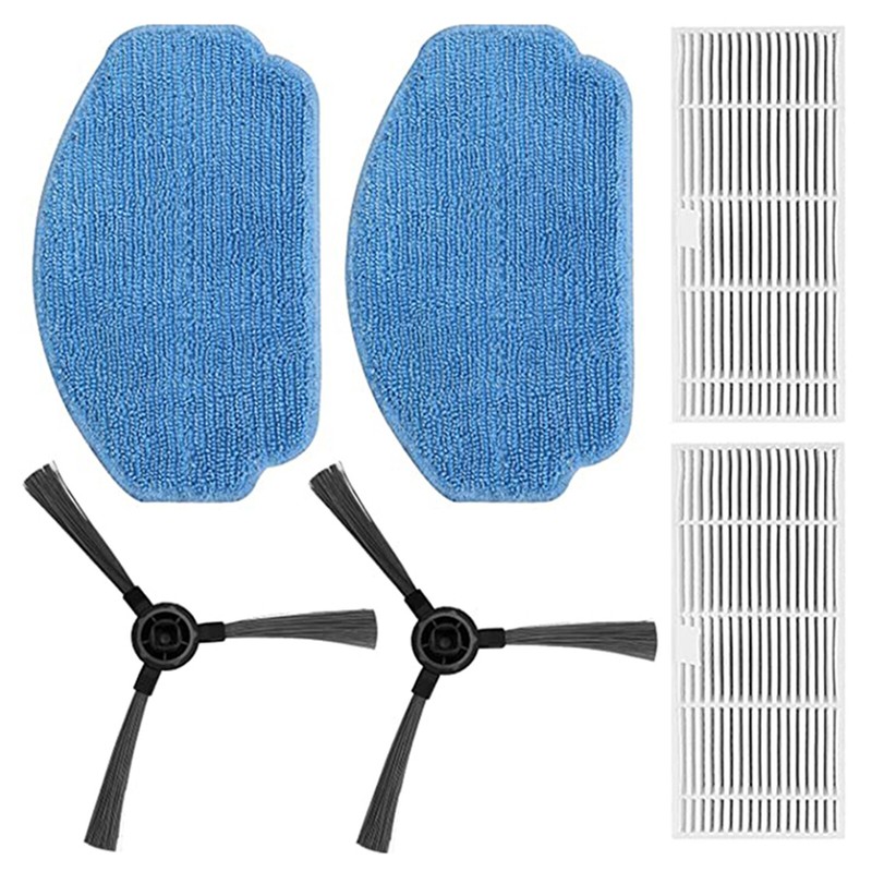 Side Brush Filter Mop Set for BR150/BR151 Robot Vacuum Cleaner gallery