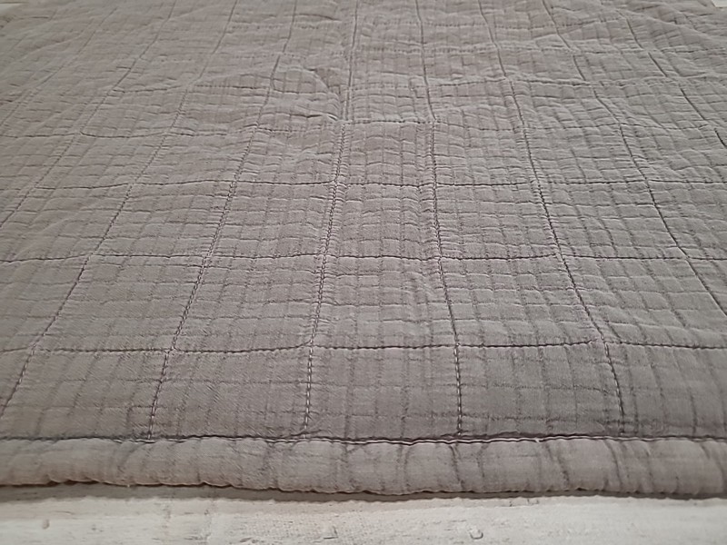 UGG Sample Standard 20"x26" Zip Pillow Cover Sham Sherpa & Quilted Grayish Brown gallery