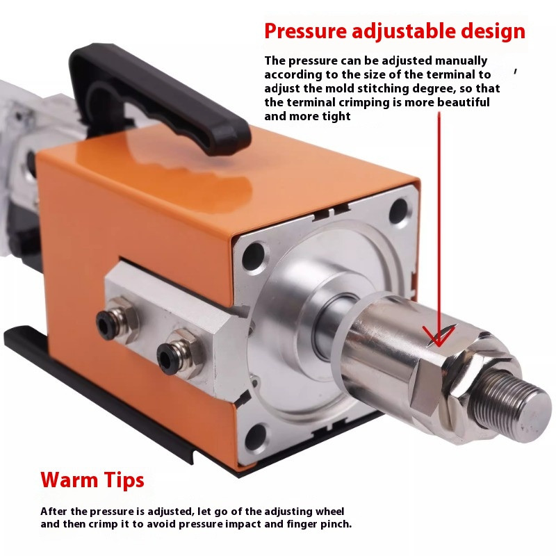 AM6-4/6 Quadrilateral/hexagonal Pneumatic Pressing Terminal Crimping Machine gallery