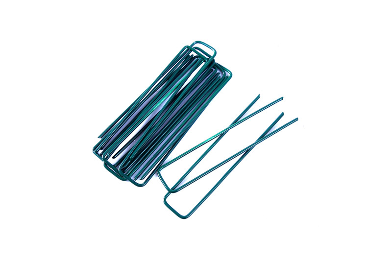 120PCS Green Artificial Turf Stakes Staples 6Inch 11 Gauge, Garden Stake, Fabric gallery