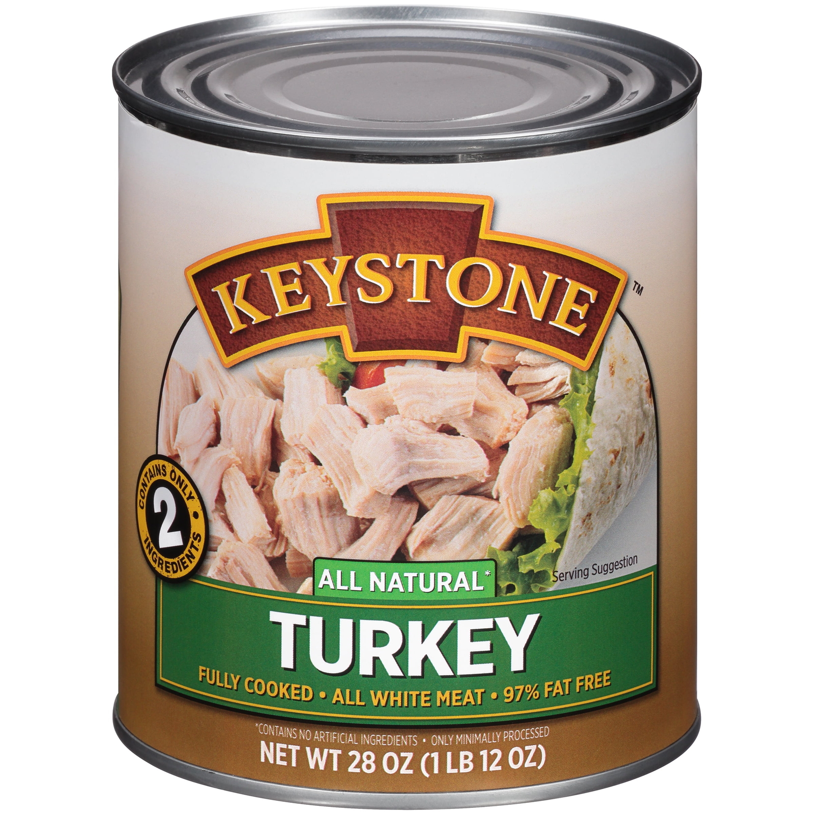 (4 Pack) All Natural Turkey, 28 Oz Can gallery