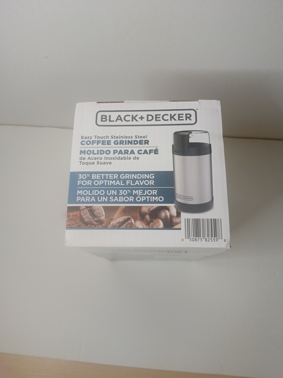 Black + Decker Easy Touch Coffee Grinder Stainless Steel gallery