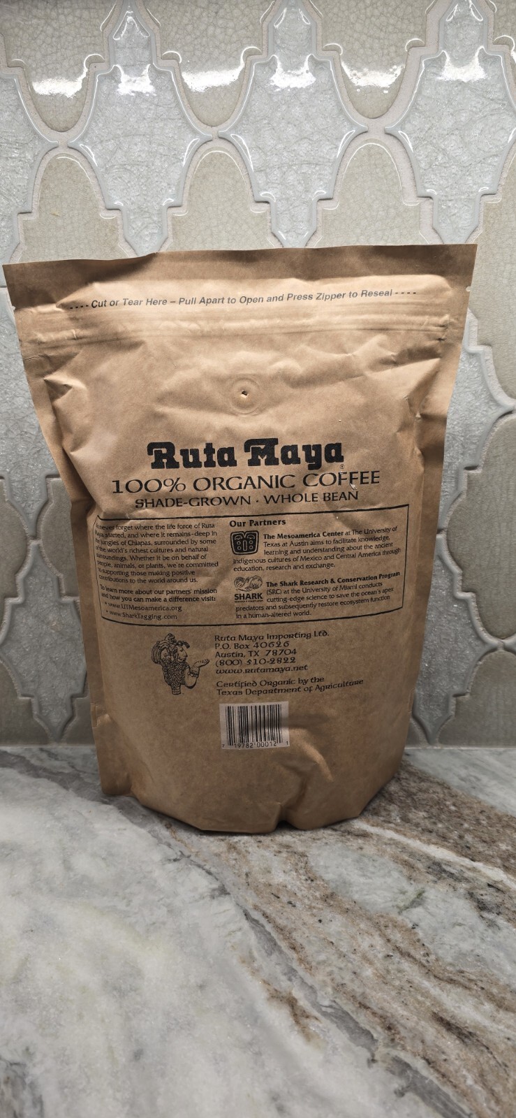 Ruta Maya Organic Coffee Medium Roast Whole Bean- 2.2 Lbs. US Seller Exp 02/2027 gallery