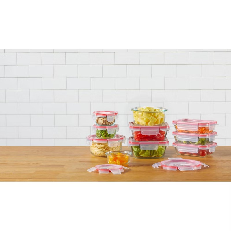 Pyrex 20pc Glass Freshlock Food Storage Set: Glass Containers with gallery