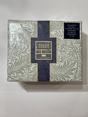 William Morris KING Sheet Set LARKSPUR SAGE 100% Cotton Percale Pakistan NWT