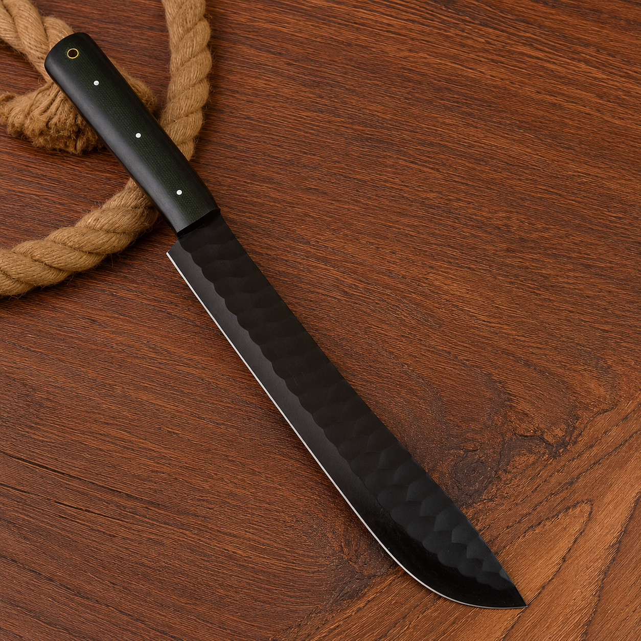 CUSTOM HANDMADE FORGED DAMASCUS STEEL BUTCHER/BRISKET CHEF KNIFE BLANK BLADE2397 gallery