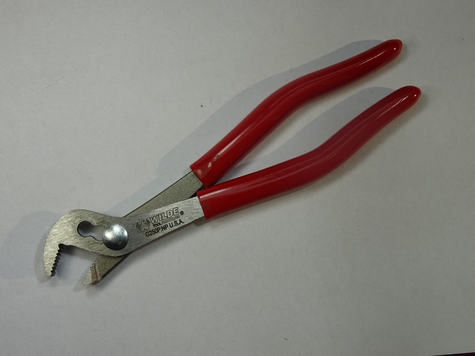 WILDE TOOL G250P USA MADE 5" PLIER Angle Nose Slip Joint Ignition Fishing Pliers gallery