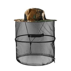 Mosquito Proof Hat ,Foldable & Portable Visible Bug Proof Hat for Camping Hiking