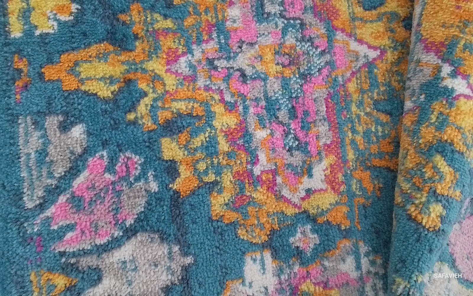 BLUE / ORANGE 9'-0" x 12'-0" Back Stain Rug, Reduced Price 1172801202 MAD144A-9 gallery