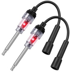 2 Pcs Inline Spark Plug Tester Ignition Coil Diagnostic Tool Small Engine Car