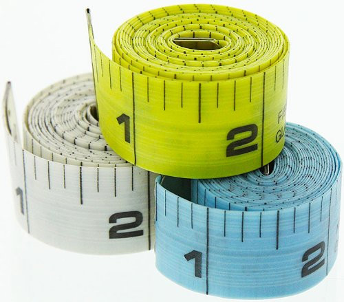 3pc 60" 150cm Soft PVC Fabric Cloth Sewing Tailor Tape Measure Ruler SAE Metric gallery