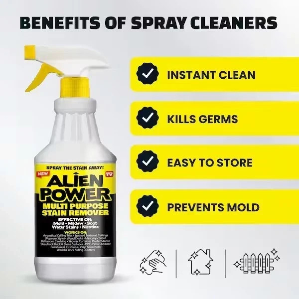 2 Pack Alien Power 24 oz. Super Concentrated Stain Remover & All-Purpose Cleaner gallery