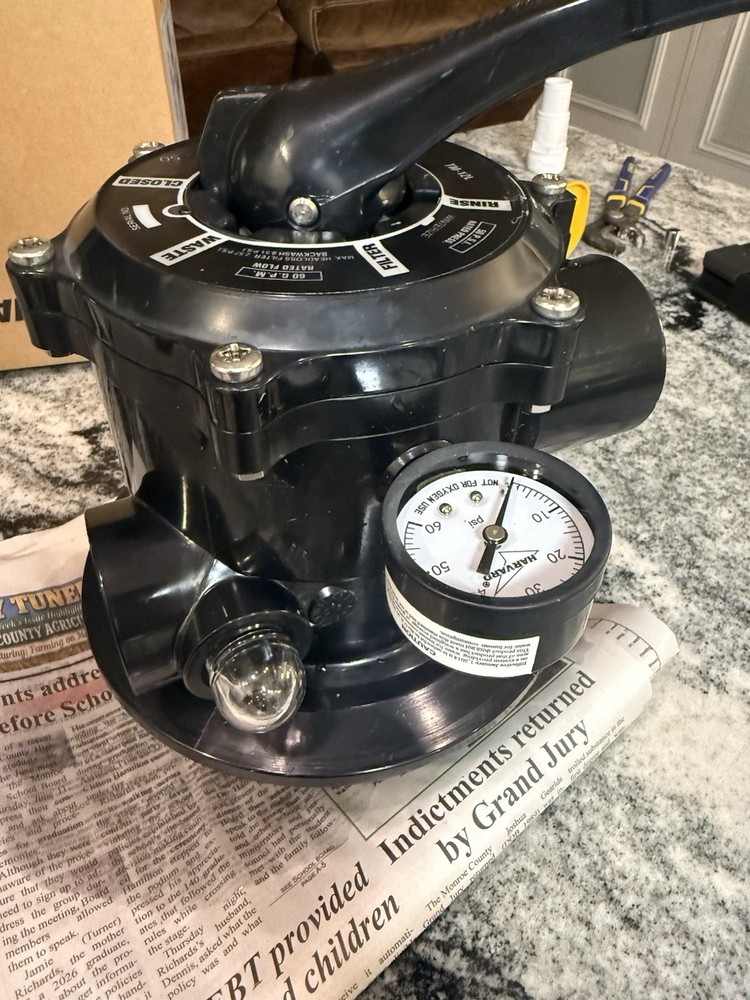 doughboy pool filter Multi Port Valve.