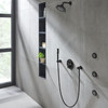 Grohe 26 789 Rainshower SmartActive 1.75 GPM Multi Function - Hard Graphite gallery