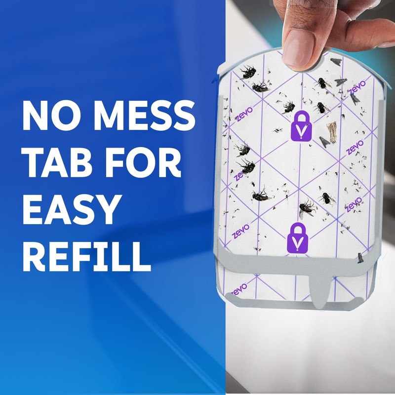 Zevo Flying Insect Trap Official Refill Cartridges Fits Both Zevo Trap & MAX gallery
