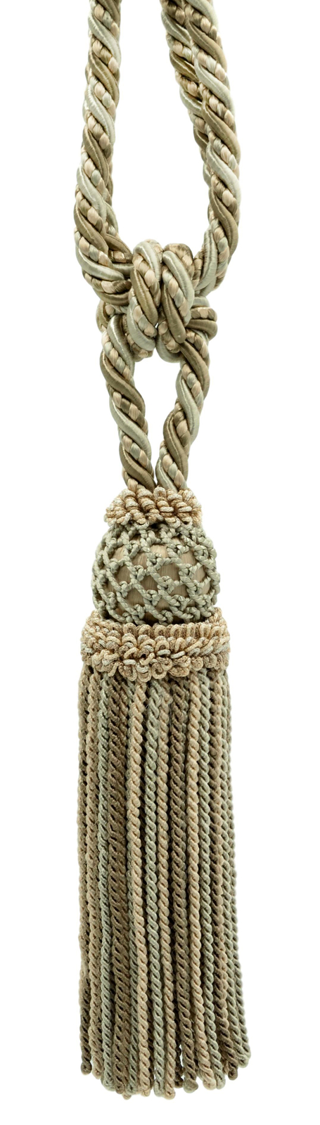 DÉCOPRO Tassel Tieback, Color# EL03 - Sandpiper Ivory [Sold Individually] gallery