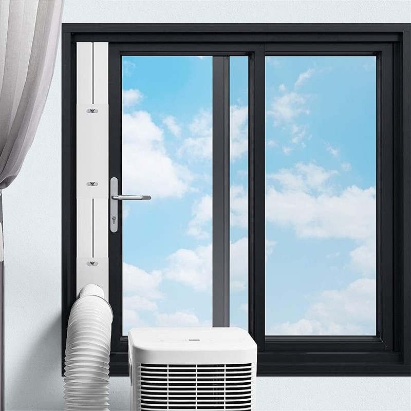 Portable Air Conditioner Window Vent Kit with 5.9” Exhaust Hose Adjustable Porta gallery