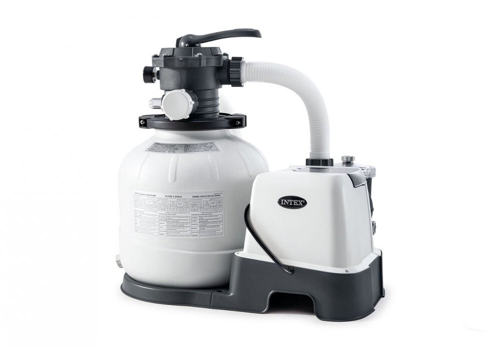 Intex Krystal Clear Above Ground Sand Filter System w/ Salt Generator - 26679EG gallery