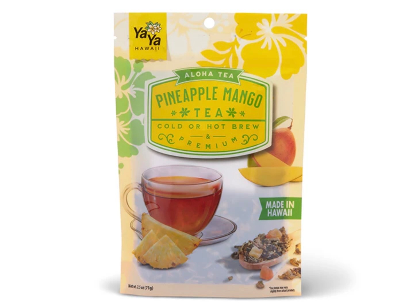 Organic🍍Pineapple Mango Tea, Iced or Hot, with 10 infusers, YaYa Hawaii Select gallery