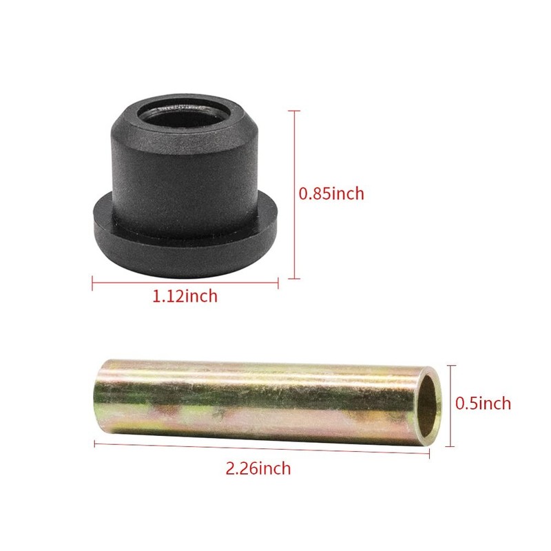 Front Leaf Spring Polyurethane Bushing Kit Heavy Duty Sleeve Set Standard gallery