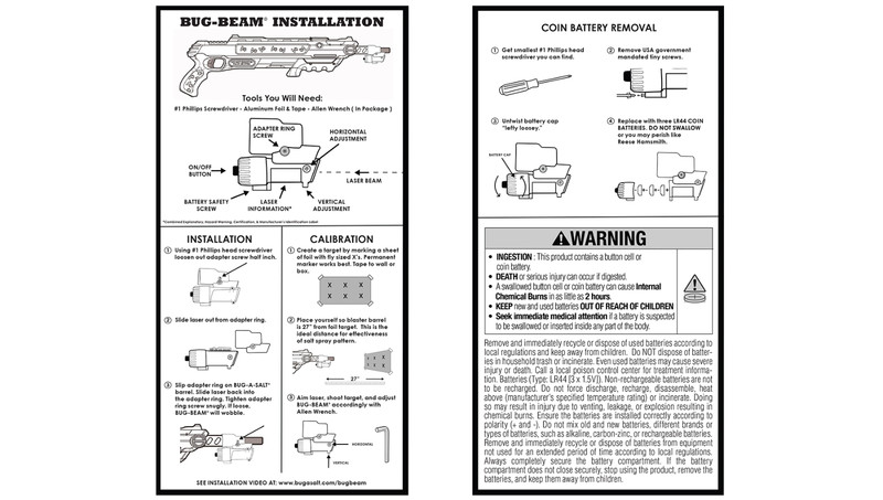 Authentic BUG-A-SALT BUG-BEAM LASER ADAPTER KIT **DIRECT FROM MANUFACTURER** gallery